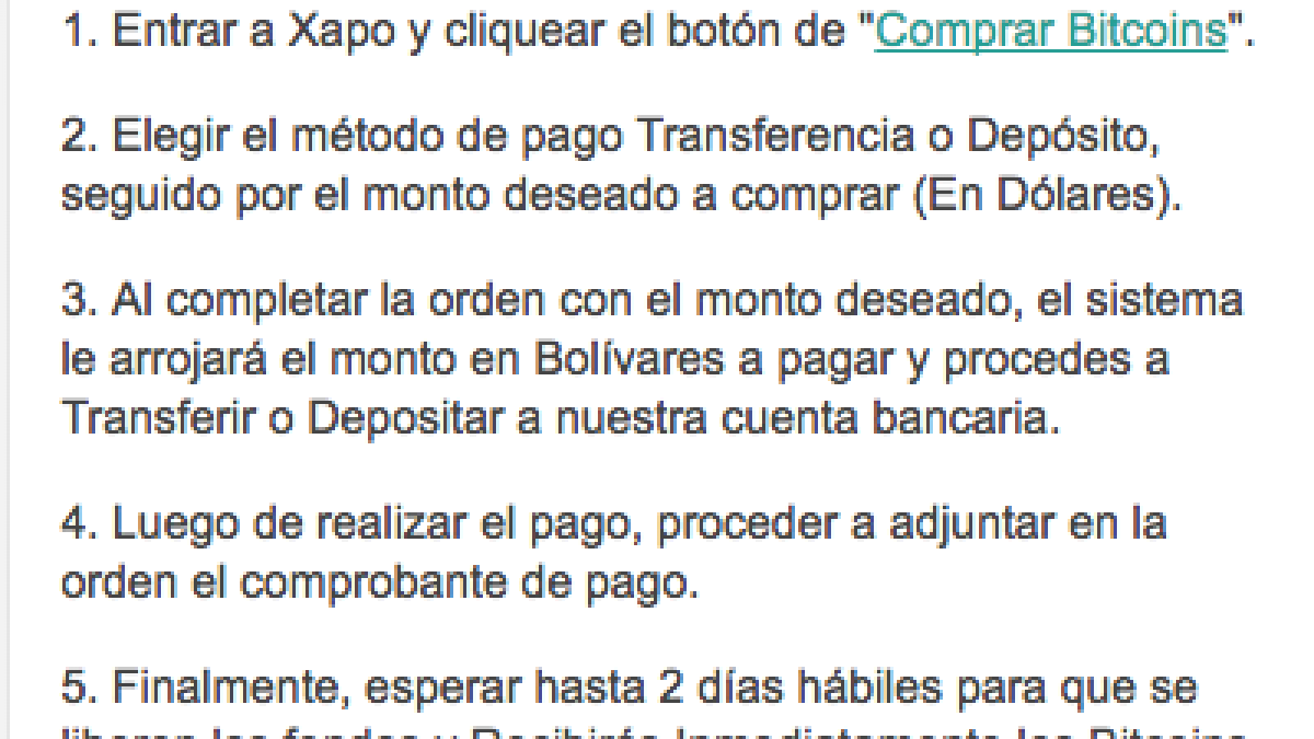 Usuarios venezolanos reciben correo de Xapo invitándolos a comprar bitcoins  con bolívares - DiarioBitcoin