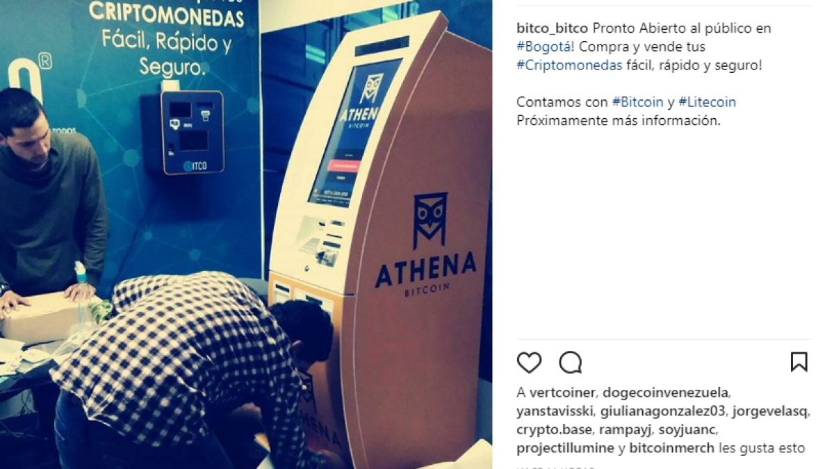 Bitco anuncia alianza con ATHENA para la instalación de futuros cajeros  Bitcoin en Colombia - DiarioBitcoin