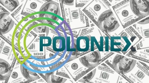 Circle: aviso a clientes de Poloniex. Imagen hecha en Canva con logos de las empresas