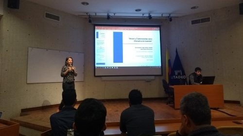 Clase Abierta sobre Blockchain en Universidad Jorge Tadeo Lozano