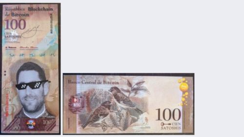 billete bolívares en subasta
