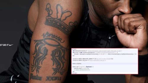 Malware en foto de Kobe