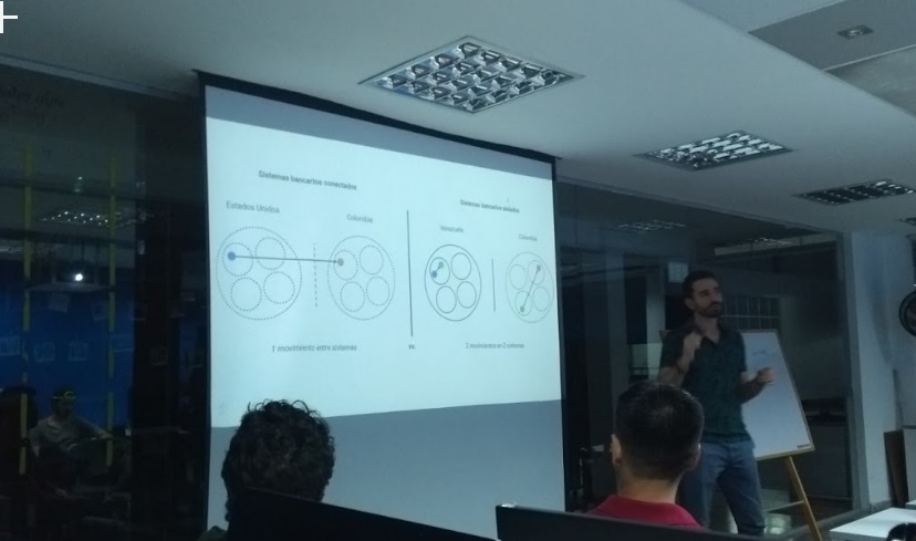 Proceso de intermediación para enviar dinero a Venezuela