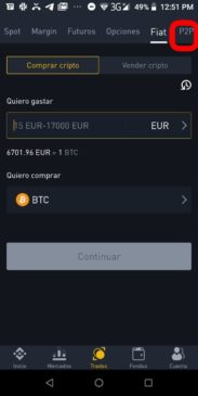 cambiar-cripto-bolívares-BinanceP2P2