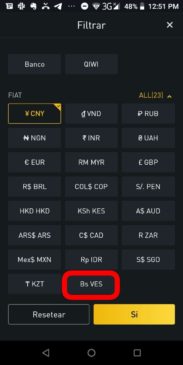 cambiar-cripto-fiat-Binance-P2P