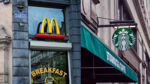 McDonald's Starbucks