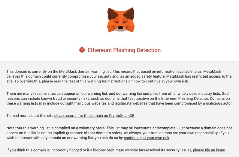 Metamask hack binance twitter