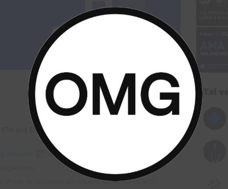 Logo OMG. Imagen extraída de Twitter