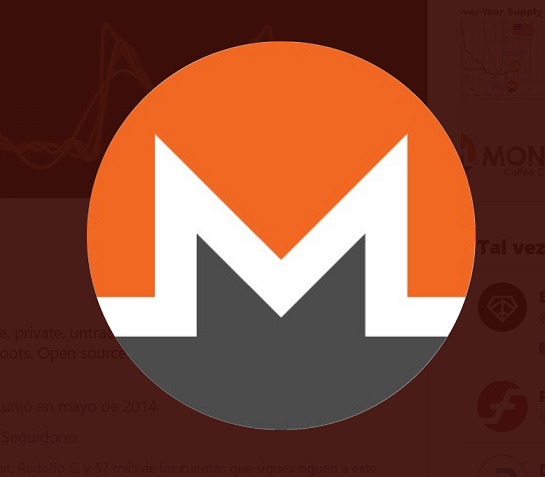Logo monero Twitter