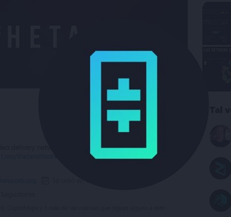 Theta Network Logo Twitter