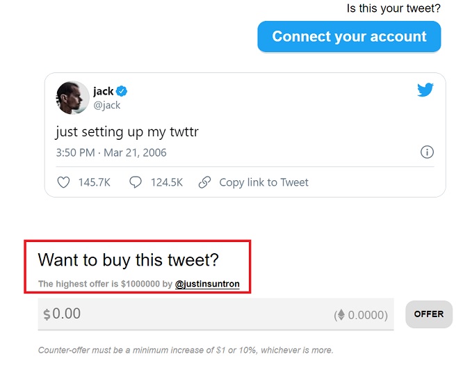 Tweet Dorsey Valuable