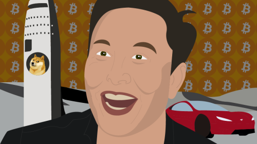 Elon Musk por https://nicoleleon.design